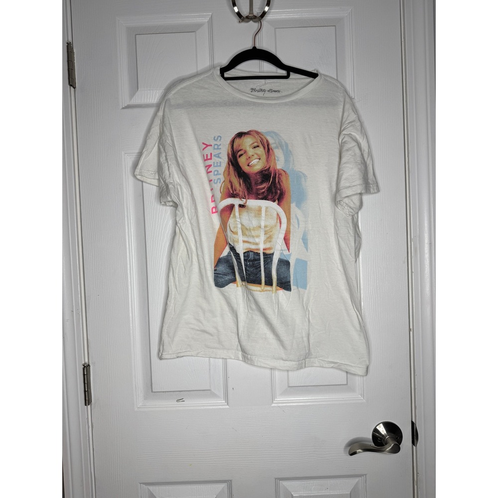 RETRO Britney Spears T-Shirt Baby One More Time Era Size L‎